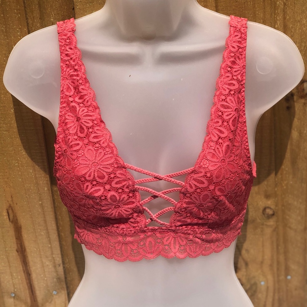 Victoria’s Secret, small coral bralette